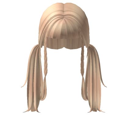 Blonde Wispy Ponytail Hair Roblox Item Rolimon S