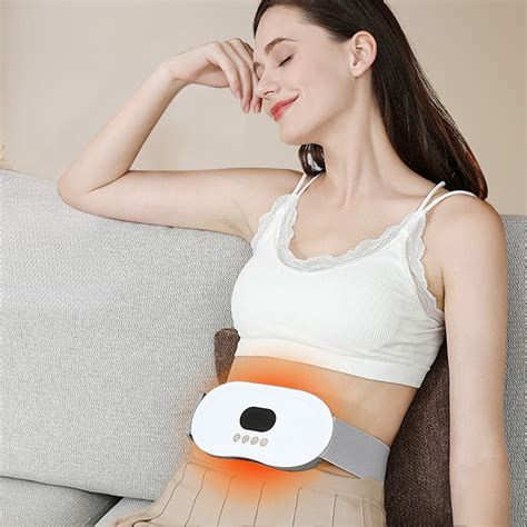 Abdominal Heating and Vibration Belt for Women | 3 Vibration Modes
