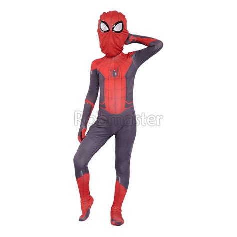 Детский костюм Человека-паука на Хэллоуин, Zentai, лайкра, спандекс ...