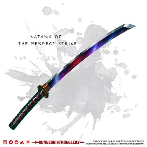 Artstation Katana Of The Perfect Strike
