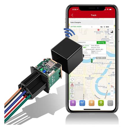 4G GPS Tracker Car Tracking Device MV730G Relay GPS Motorcycle Cut Off