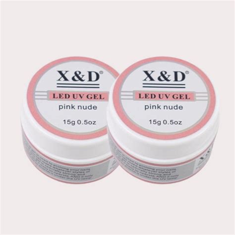 Kit Gel X D Pink Nude G Unhas De Gel Fibra De Vidro Acrygel Shopee Brasil