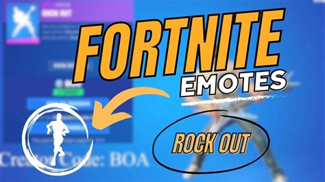 Rock Out Fortnite Emote Youtube