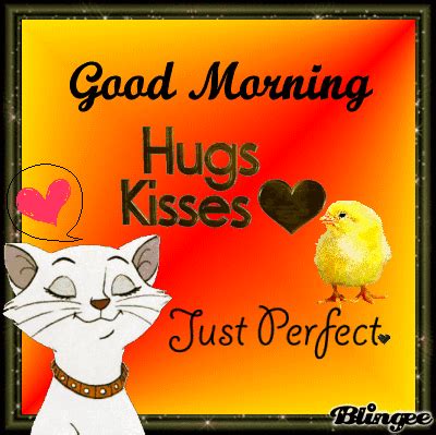 Hugs & Kisses Good Morning Gif Pictures, Photos, and Images for Facebook, Tumblr, Pinterest, and ...