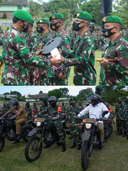 Pangdam Xviii Kasuari Serahkan Bantuan Kendaraan Dinas Dari Kasad