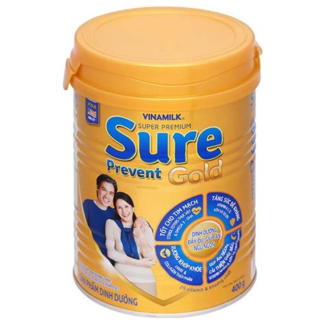 Sữa bột Sure Prevent Gold lon 400g - 06/2026 | nhathuocankhang.com