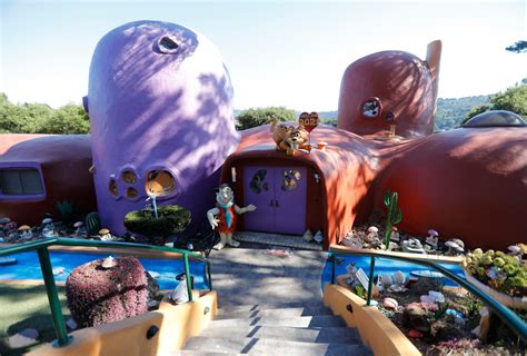 Inside The Bay Areas Famed Flintstone House