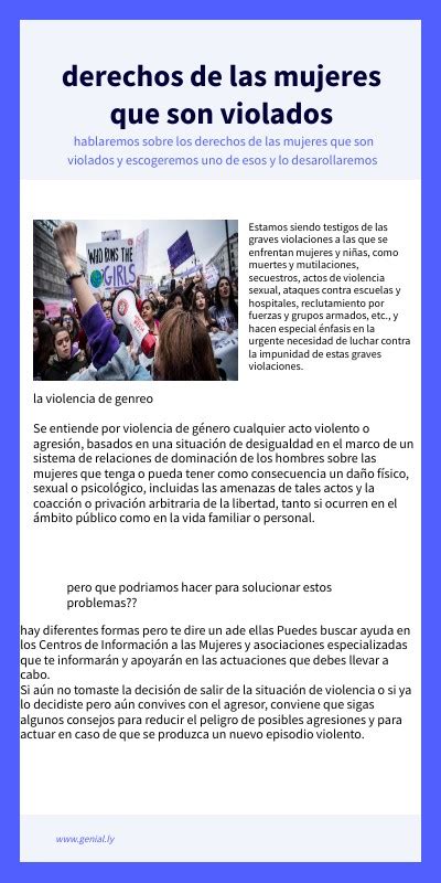 Derechos De Las Mujeres Que Son Violados