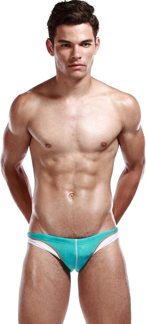 SEOBEAN Herren Sexy Badehose Bademode Brief Slip Bikini S Amazon De Fashion