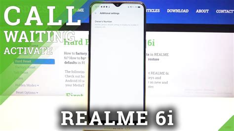 How To Enable Call Waiting On REALME 6i Turn On Call Waiting YouTube