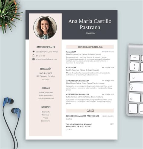 Las Mejores Plantillas De Cv Moderno En Para Descargar