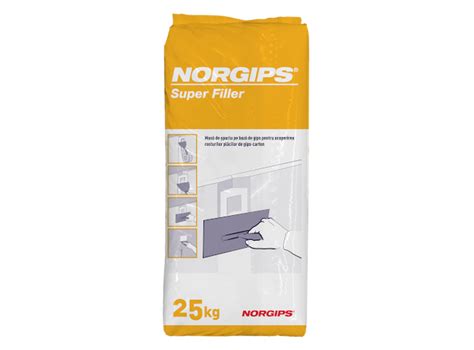 Norgips Super Filler Ipsosuri I Gleturi Adezivi Pe Baz De Ipsos