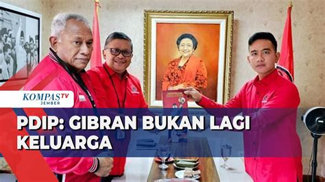 Sekjen Pdip Tegas Sebut Gibran Bukan Lagi Kader Pdip Jadi Bacawapres