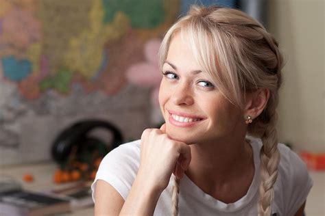 Marvelous Lovely Petite Blonde Pigtails Ultra HD Photograph By