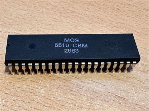 Cbm Mos Cpu Chip Microprocessor For Commodore Tested