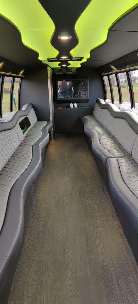 28-2 Passenger Luxury Limo Bus - Affordable Limousine