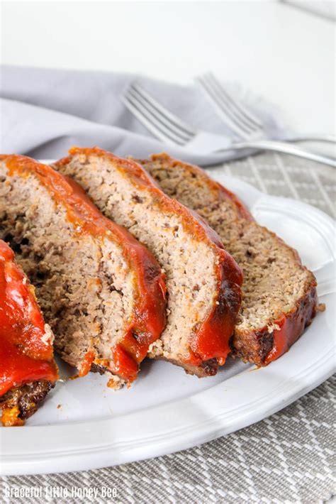 Old Fashioned Meatloaf Recipe With Crackers Graceful Little Honey Bee