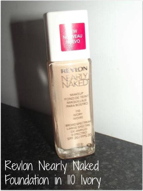 Revlon Nearly Naked Foundation Paperblog