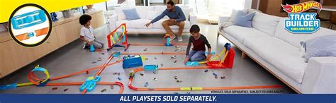 Amazon Hot Wheels Toy Car Track Set Track Builder Unlimited Corkscrew Twist Kit Playset