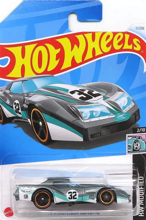 駿河屋 1 64 76 GREENWOOD CORVETTE 32 グレーグリーンホワイト Hot Wheels HW MODIFIED HTD67 ホットウィール