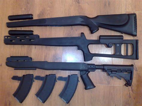 продам пластиковые ложе и магазины СКС.