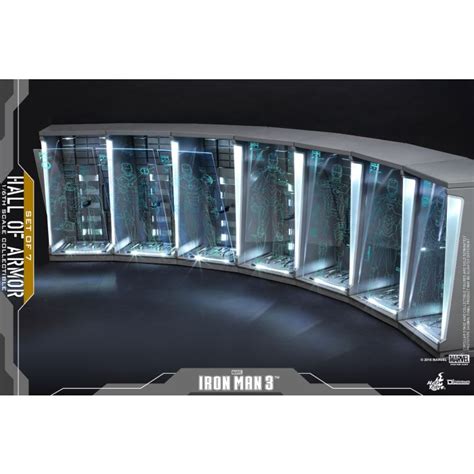 野獸國 Hot Toys DS001 漫威 復仇者聯盟 Iron Man 鋼鐵人 東尼史塔克 格納庫 1 6 不含鋼鐵人 蝦皮購物