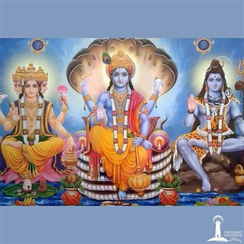 vishnu  shiva  destroyer exploring  trimurti brahma