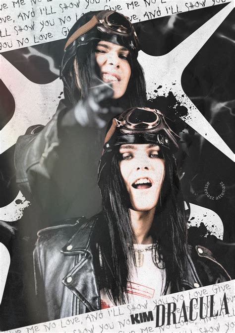 KIM DRACULA POSTER | Drácula, Fotos de banda de rock, Cantores
