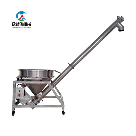 Stainless Steel Auger Screw Conveyor Hopper Spiral Feeder For Powder