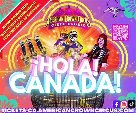 Experience the High-Flying American Crown Circus & Circo Osorio (*FREE
