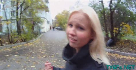 Lovely Russian Blonde Gloria Miller Bangs Well