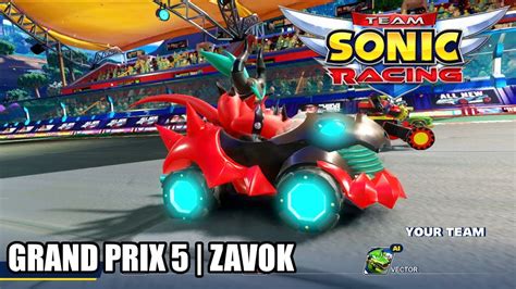 Team Sonic Racing Grand Prix 5 Zavok Nintendo Switch Youtube