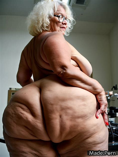 Porn Image Of Thighs Big Ass Nude Sideview Laboratory Long Legs Thick Thighs Created By AI