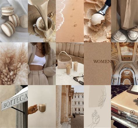 Pcs Beige Aesthetic Wall Collage Nude Aesthetic Wall Collage Kit