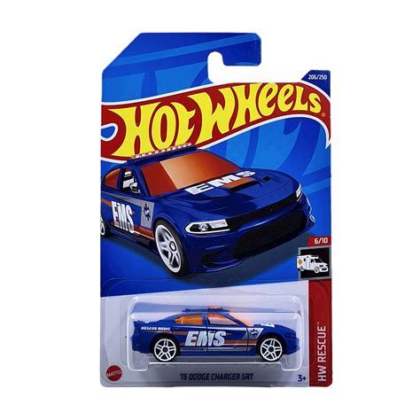 Jual Hot Wheels Dodge Charger Srt Biru Ems Hw Rescue L Shopee Indonesia