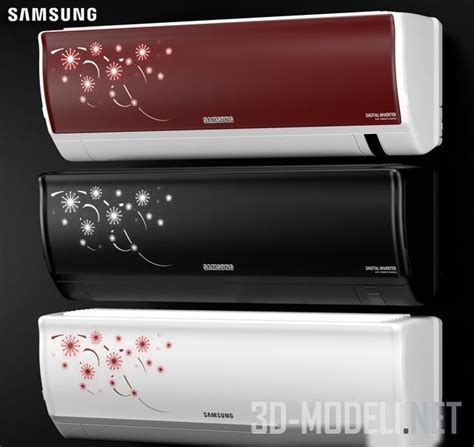 3D модель – Кондиционер Samsung AC