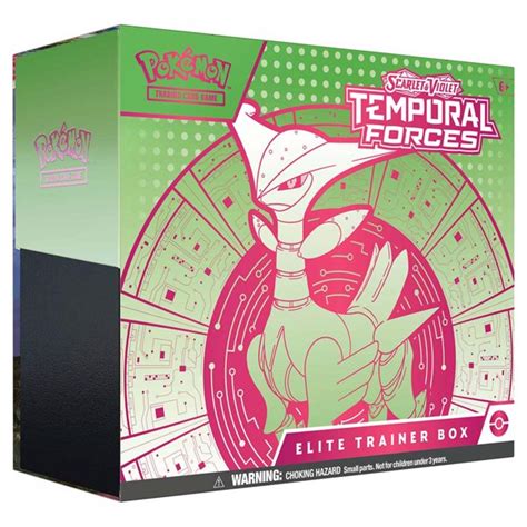 Pokemon Tcg Scarlet And Violet Temporal Forces Elite Trainer Box