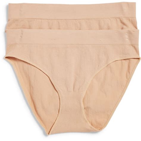 Emerson Womens Seamless Hi Cut Briefs 2 Pack Nude Size 14 16 Big W