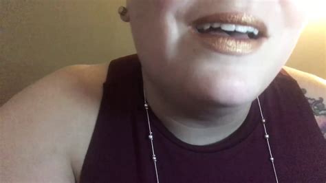 Clip From Lip Fetish Joi Gold Lipstick Xhamster