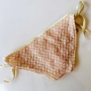 Old Navy Swim Shimmer Scales Triangle String Bikini Set Poshmark