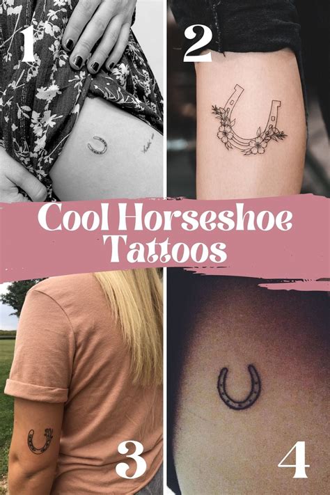 23 Lucky Horseshoe Tattoo Ideas Designs Tattoo Glee
