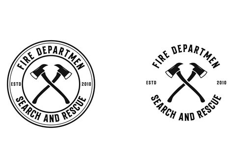 Fire Department Logos Modern And Vintage Style Logo 17067140 Vector