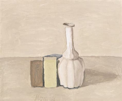 Giorgio Morandi's Study of Shape and Shadow Painting by Giorgio Morandi