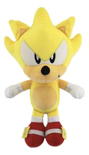 Sonic The Hedgehog Super Sonic Peluche Cuotas sin interés