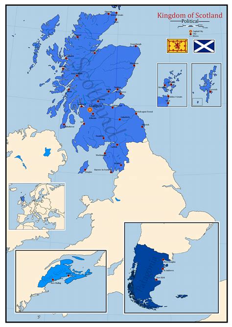 The Kingdom of Scotland : r/imaginarymaps