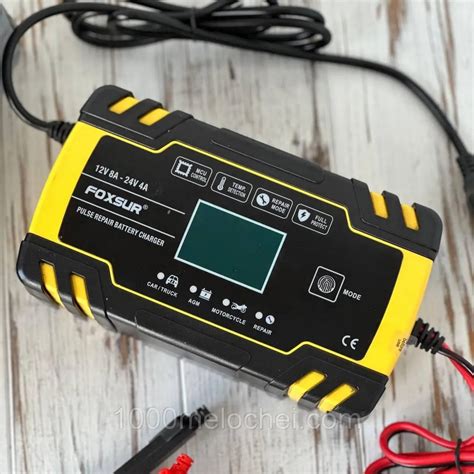 Купить Зарядка для аккумулятора авто 12V 8A / 24V 4A, Зарядные ...