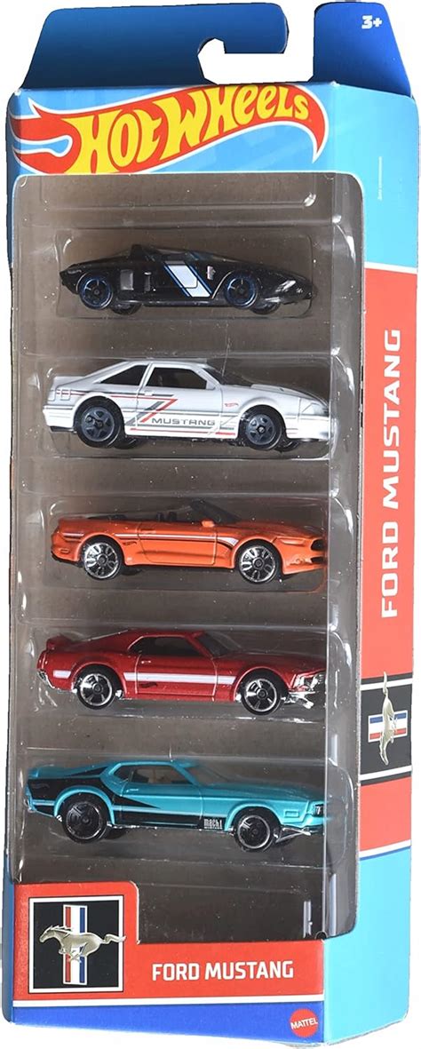 Hot Wheels Ford Mustang 5 Pack Amazon Ca Toys Games