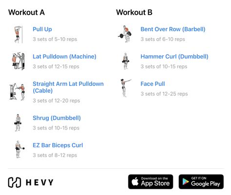 Best Back And Bicep Workouts For Building Strength Hevy