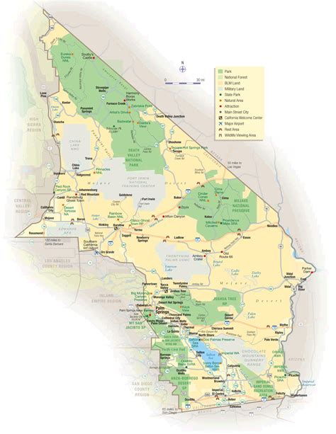 Deserts In California