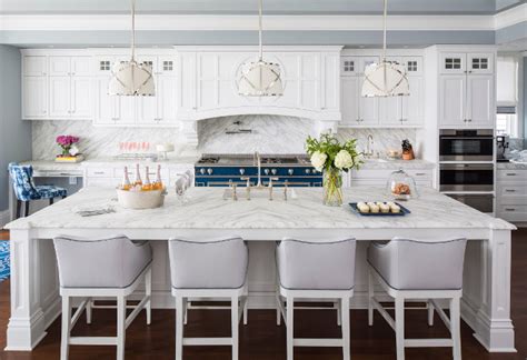 Traditional Coastal Home With Classic White Kitchen Home Bunch